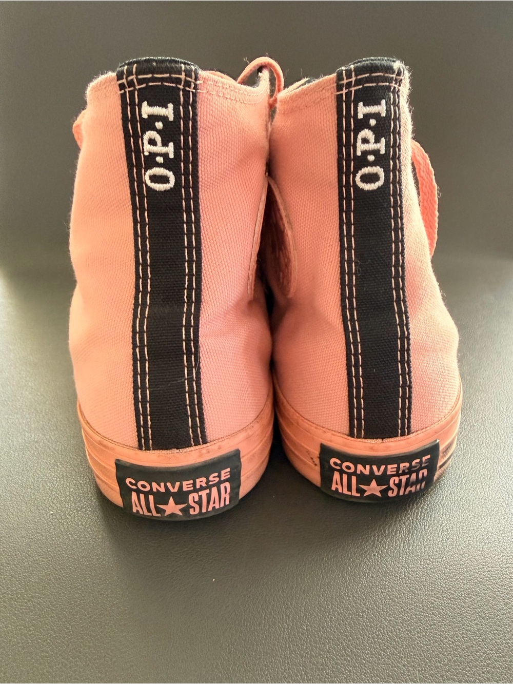 OPI EDITION Converse Women's High-Top Sneakers in PINK - Picture 4 of 6